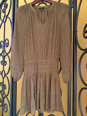 CURRENT AIR Crinkly Textured Mini Dress